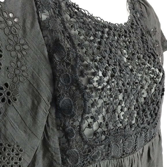 See U Soon Cotton Dress Black Dress Mexico - Picture 9 of 12